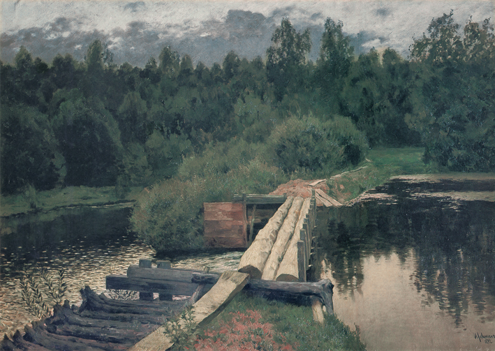  伊萨克·列维坦 Levitan，Isaak Iliich —— 深渊旁